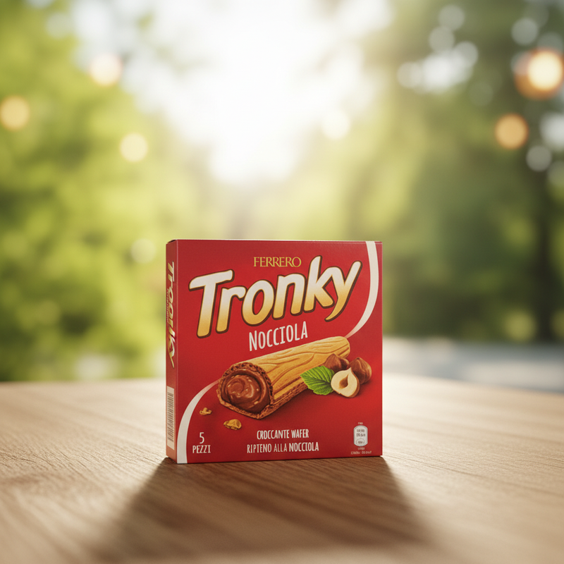 Tronky Ferrero (90g) - Italienische Haselnusswaffeln 