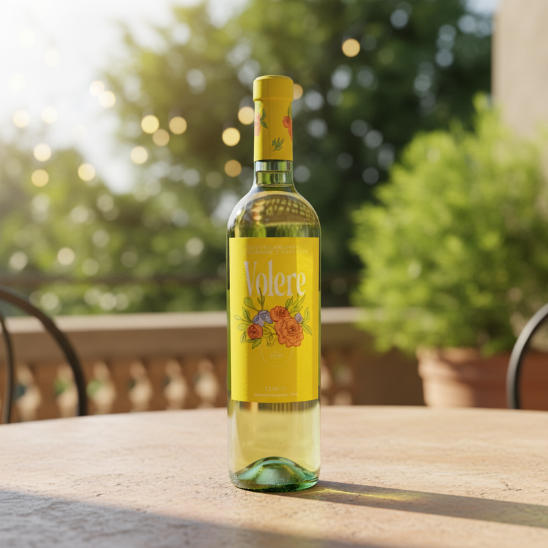 Garganega Veneto Volere - Leicht perlender Weißwein (75 cl) 
