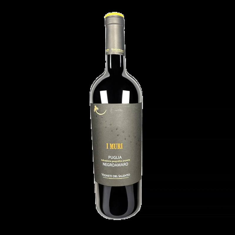 Negroamaro Puglia IGP I Muri Vigneti del Salento – Vin Rouge (75 cl) - face avant