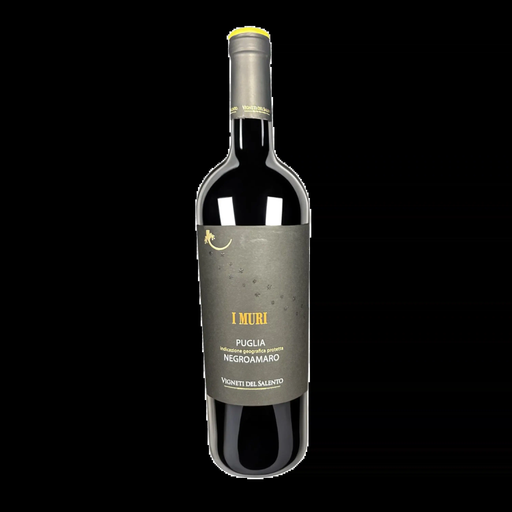 Negroamaro Puglia IGP I Muri Vigneti del Salento – Vin Rouge (75 cl) - face avant