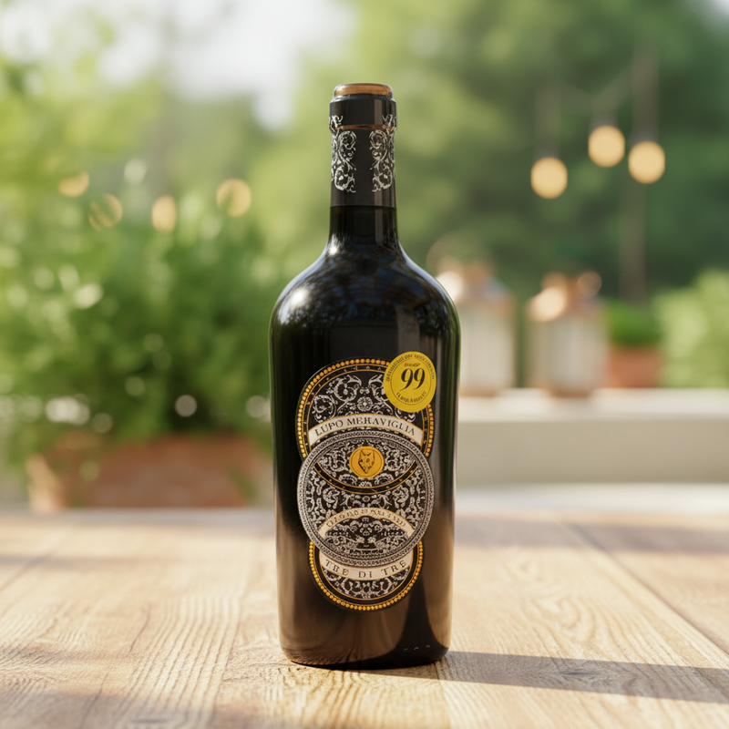 Italienischer Rotwein Lupo Meraviglio 75cl Apulien 