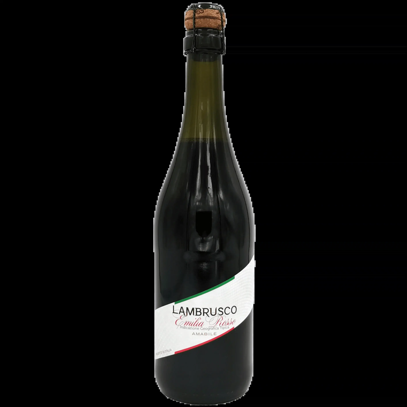 Lambrusco Emilia Rosso Amabile – Rouge Pétillant Italien (75 cl) - face avant