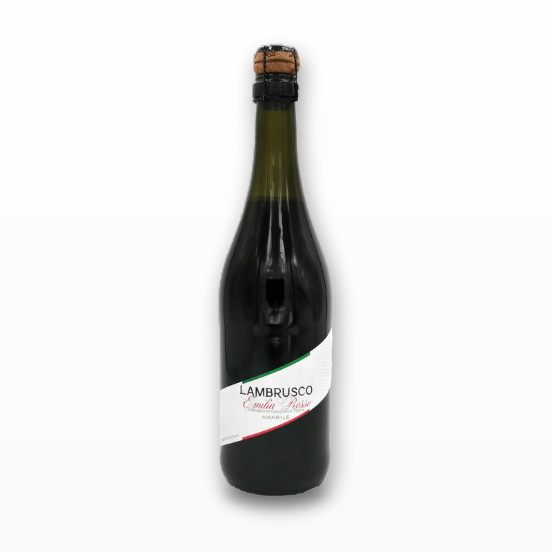 Lambrusco Emilia Rosso Amabile – Rouge Pétillant Italien (75 cl)