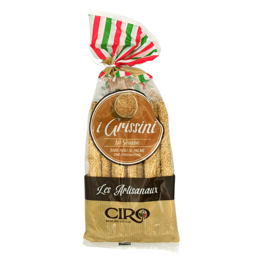 Gressins au sésame Ciro Artisanaux : Une saveur italienne authentique pour chaque bouchée