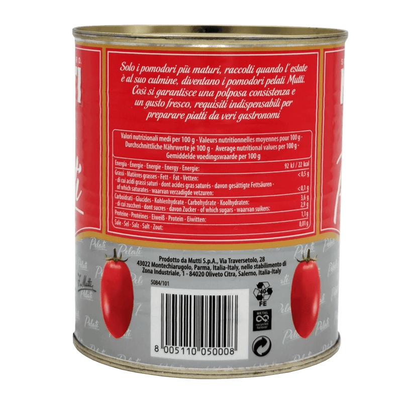 Tomates Pelées Mutti