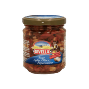 Sauce à l'ail, à l'huile et au piment