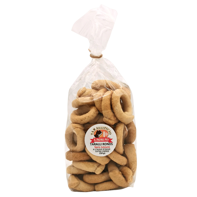 Cracker Taralli Ronds Sans Levure San Padre Pio 250g