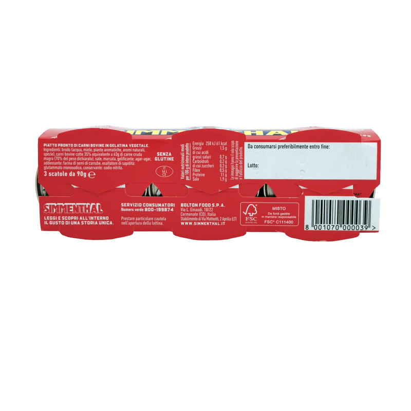 Simmenthal: Corned-Beef Traditionnel d'Italie