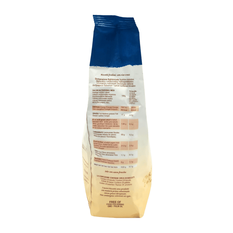 Biscuit Riz Soufflé et Maïs Divella 400g 