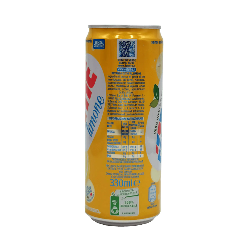 Thé Glacé Italien - Jus de Citron