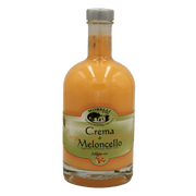 Bouteille de Crème de Meloncello - Liqueur à la Crème de Melon par Morelli, vue de face, 50 cl