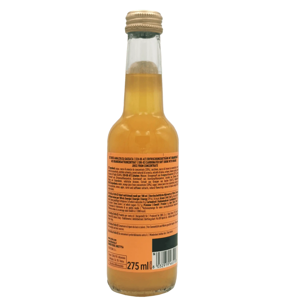 Italienischer Orangenlimonade mit Extrakt aus Orangen aus Apulien